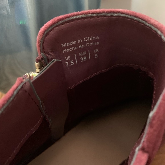 Brand new velvet Spriny Short boots booties - Picture 4 of 5